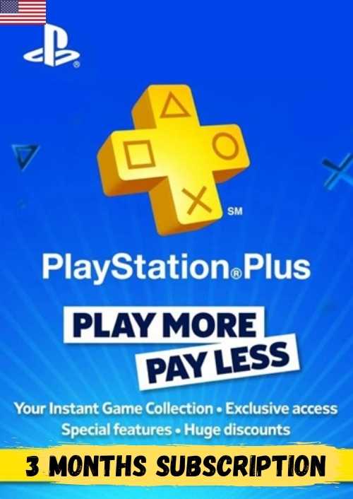 Playstation Now- 3 months Subscription USA