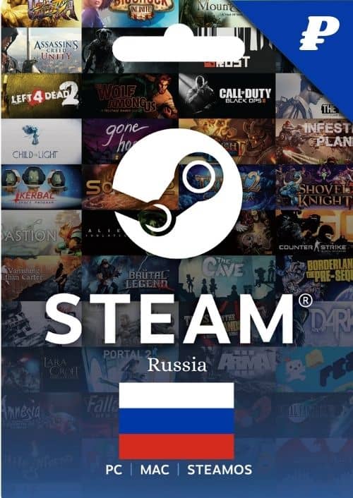 Steam wallet Russia Gift Card